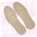 FOMIYES Invisible Heel Lift Inserts - Height Increasing Shoe Pads | Breathable Leather Insole | Size 4 Beige - Buy Online on GoSupps.com