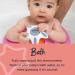 Tommee Tippee InBath Digital Thermometer - Waterproof, Floats in Water, 3 Second Readings - Easy-to-Read LCD Display - Buy Online on GoSupps.com