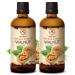 Buy 2x100ml Cold Pressed Walnut Oil - Pure Juglans Regia Seed Oil for Face & Body Care - USA Import - Buy Online on GoSupps.com
