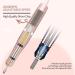 Kredioo Electric Nail File Set 20000RPM for Natural & Gel Nails - Low Vibration, Low Noise E File Machine with 10 Drill Bits - Ideal for Home Nail Care Beginners - Grey/Gold/Rose Gold - Buy Online on GoSupps.com