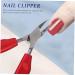 VINTORKY Folding Hawk Mouth Pliers Practical Toenail Clipper Cuticle Pusher Portable Nail Clipper para U as Ingrown Toenail Clipper Clippers Red Heavy Handle Rubber and Plastic - Buy Online on GoSupps.com