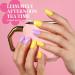 LEOBRO Short Press on Nails 360PCS - Natural Glossy False Nails, 15 Colors, 12 Sizes, Lightweight & Full Cover - Buy Online on GoSupps.com