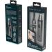 Perry Ellis Rechargeable Ear & Nose Hair Trimmer for Men | 3 Detachable Heads for Grooming | Mens Grooming Kit & Detailer - Buy Online on GoSupps.com