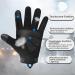 OOPOR Tactical Military Motorcycle Gloves - Full Finger Touchscreen Airsoft Combat Paintball Glove (Black, X-Large) - Buy Online on GoSupps.com