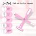 MIZHSE 5 in 1 Cat Eye Nail Magnet Tool | Multi-Function Magnetic Stick for 3D Nail Art | DIY & Salon Essential | Pink - Buy Online on GoSupps.com