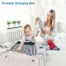 Lekebaby Portable Changing Mat Nappy Changing Mat Foldable Baby Changing Mat Travel Changing Mat Portable Baby Change Mat Blue Striped Blue Stripes - Buy Online on GoSupps.com