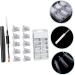 Beavorty 1 Set nail extension set manicure kits False Nail Tip Nail Nail Curve C Clip nail gel kit for beginners manicure extending nails white double head peg board plastic White 14x10cm - Buy Online on GoSupps.com