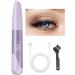 Eyelash Heat Curler | Naturally Curling Eye Lashes Wand | with Type-C Charging Cable and Brush Lashes Heating Wand Long-Lasting 380mAh Battery for Women - Buy Online on GoSupps.com