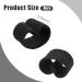 Elastic Belt Holder Set - 4 Tactical Backpack Belt Organizers for 1.5 Wide Belts - Durable Black Service Belt Holders - Buy Online on GoSupps.com