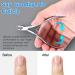 RIYAN 8 Pieces of Stainless Steel Cuticle Trimmer Pointed Blade Removal Scissors Nails and Toenails Manicure Tool - Buy Online on GoSupps.com