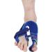 Bunion Toe Separator: Adjustable Strength, Comfortable Soft Fabric Corrector for Left Foot - Ideal for Everyday Wear - Buy Online on GoSupps.com