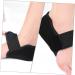 FRCOLOR Anti-Slip Heel Covers - Breathable Achilles Tendon Cushions & Protectors for Comfort | 1 Pair Heel Pads Black 12.8x8.2cm - Buy Online on GoSupps.com