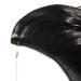 Buy Silk-Co Adjustable Rubber Band Hair Extensions - Invisible Cord Corrugated Synthetic - 50cm Black for Women - Buy Online on GoSupps.com