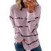 Odjoy Women's Fan Blouse - Casual Tops & Elegant Tunics for Office | Loose Long Sweater in Light Purple - Buy Online on GoSupps.com