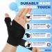 Thumb Brace for Men & Women - Comfortable CMC Spica Splint for Pain Relief & Wrist Support - Universal Size | Right & Left Hand - Black Coal - Buy Online on GoSupps.com