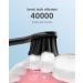 Bestday Electric Toothbrush Replacement Brush Heads - 4 Pieces, Black - Buy Online on GoSupps.com