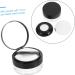 FOYTOKI 2pcs Elastic Mesh Loose Powder Box DIY Powder Case Travel Powder Case Makeup Powder Case Abs Black - Buy Online on GoSupps.com
