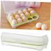 RORPOIR 2pcs 10 Eggs Storage Rack Empty Egg Cartons Fresh Egg Tray Camping Multifunction Egg Rack re-usable Green 24.5*10.5*7cm - Buy Online on GoSupps.com