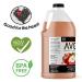 AVO Organic Non-GMO Apple Cider Vinegar with the Mother - 64 FL Oz | Raw, Unfiltered, Unpasteurized, All Natural Ingredients - Buy Online on GoSupps.com