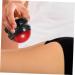 Fomiyes Hand-Held Massage Globe Ball - 6.5x6.1cm Red | Perfect for Women s Fitness Gymnastics & Athlete Training | International Shipping Available - Buy Online on GoSupps.com