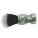 Soft shaving brush with resin handle for men increases lather easy to clean quick and effective shave