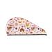 Cute Dog Microfiber Hair Towel Soft Super Absorbent Hair Towel Wrap for Women Coral Velvet Quick Dry Hair Cap for Long Curly and Thick Hair