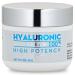 100% Hyaluronic Acid Cream Face w/Jojoba Oil & Apricot Oil | Professional Grade Intense Hydration Keeps Skin Looking Plump & Feeling Moisturized | Improves Appearance of Skin Color & Tone