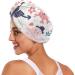 Pirate Ship1 Hair Towel 2 Pack - Super Absorbent Quick Dry Hair Turbans for Women & Girls - Buy Online on GoSupps.com