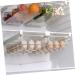 LABRIMP Fridge Egg Drawer Drawer Egg Crisper Eggs Fridge Egg Holder for Refrigerator Egg Carrier Egg Rack Food re-usable - Buy Online on GoSupps.com