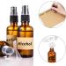 5 Pack Amber Glass Spray Bottles 50ML Empty Fine Mist Spray Bottle for Cleaning Perfume Cosmetic Sprays Black Nozzle - Buy Online on GoSupps.com