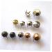NUOBESTY 100pcs Rivet for DIY Punk Shoes Embellish Clothes Rivets Button Nail Clothing Accessories Metal Stud 100pcs Golden - Buy Online on GoSupps.com