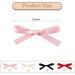 8pcs Satin Bowknot Hair Clips Accessories for Toddlers Girls Women Bow Claw Clip Hairpins Colorful Bow Tassel Hair Clips Ribbon Hair Barrettes - Buy Online on GoSupps.com