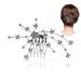 Beaupretty Bridal Hair Comb Women Women Hair Clip Bridal Hair Comb Hair Comb Wedding Women Hair Comb Miss Headgear The Flowers Bridesmaid Hair Accessories