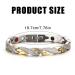 Buy JITNGA Stainless Steel Titanium Magnetic Bracelet - Stylish Silver & Gold Bangle for Men & Women | International Shipping Available - Buy Online on GoSupps.com