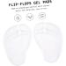 FOMIYES 6 Pairs Forefoot Pad Pinch Stickers - Black Gel Cushions for Flip-Flops & Sandals | Ultimate Toe Protector Insoles for Women & Girls - Buy Online on GoSupps.com