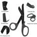 Chiciri's Emergency Scissors | Trauma Scissors for EMT & Military | Stainless Steel Rescue Scissors - Black - Buy Online on GoSupps.com