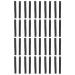 GABEALF 40 Pieces Adjustable and Breathable Replacement Wristband with Soft Strap for Heart Rate Monitor - (Black)