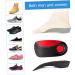 Mobestech Arch Corrective Insoles 2 Pairs Eva Arch Support for Men & Women | Cushion Foot Care Inserts for Plantar Fasciitis Relief - Buy Online on GoSupps.com