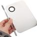 DOITOOL Stainless Steel Cosmetic Makeup Palette | Professional Mixing Tool for Makeup Artists & Nail Art | Durable Spatula for Creams & Colors - Buy Online on GoSupps.com