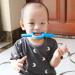 Baby Teething Toy - Sensory Chew Stick for Toddlers - Relieve Teething Pain, Massage Gums - Food Grade, Easy to Clean - Blue - Buy Online on GoSupps.com