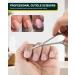 FVION Nailhashears Curved Blade Skin Scissors - Sharp Cuticle Scissors for Precise Nail Skin Trimming | Ideal for Women s Manicure - Buy Online on GoSupps.com