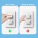 Outlet Covers Baby Proofing Socket Protector with Handle and Double Layer Lock Catch White 32 Packs for Electrical Outlets 3 Prong Design Baby Safety Products for Home Office - Buy Online on GoSupps.com