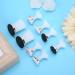 8-Piece Washable Silicone Toe Separator Set | Pedicure Care Tool for Straightening Crooked Toes | Reusable Nail Art Accessories - Buy Online on GoSupps.com