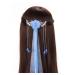 Shop Antique Chinese Hanfu Hair Accessories | Blue Fabric Headdresses & Hairpins - Buy Online on GoSupps.com