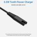 Water Flosser Charger for Waterpik WP360 WP462 WP462W WP450 WP468 WP360W WP450W WF-13 WF-10 WP-100 Series Cordless Pearl Water Tooth Flosser Replacement Adapter Power Charging Cable 3V 100mA 4.9FT - Buy Online on GoSupps.com