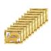 Ruzzut Under Eye Patches - 30 Pairs 24K Golden Collagen Under Eye Mask, Anti Aging Hyaluronic Acid Under Eye Gel Pads Reducing Dark Circles, Puffy Eyes & Eye Bags(30PCS Gold)