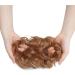 Real Fashion Hair Bun Extensions Messy Curly Hair Scrunchies Hairpieces Donut Updo Chignon Hair Piece for Women Girls Light Auburn to 26# Blonde - Buy Online on GoSupps.com