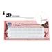Yelix 2D Russian Volume Eyelash Extensions Clustered Lash Pre-made Fans D Curl 0.07mm Thickness (13mm) - Individual Mink Eyelashes - Buy Online on GoSupps.com