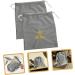 MUSISALY 2pcs Hair Dryer Carrying Bags Hair Dryer Drawstring Bags Fabric Drawstring Storage Bag 35.00X30.00X0.50CM Grey - Buy Online on GoSupps.com