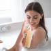 Premium Wood Dry Body Brush for Exfoliating Dead Skin Cells and Cellulite - Soft Bristles for Radiant Skin - Beech Hair Body Brush - Buy Online on GoSupps.com